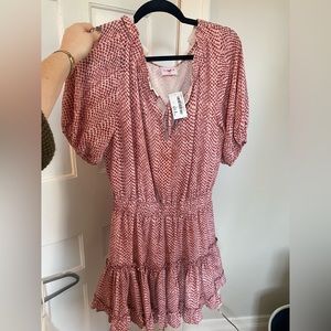 South Moon Under, “Buddy Love” red dress